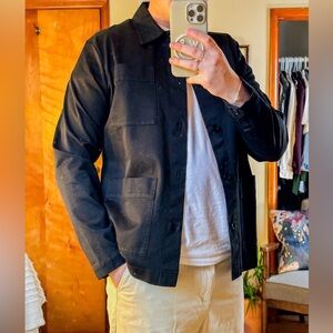 The Overshirt in Black from Asket